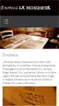Mobile Screenshot of enotecalamoscheta.it